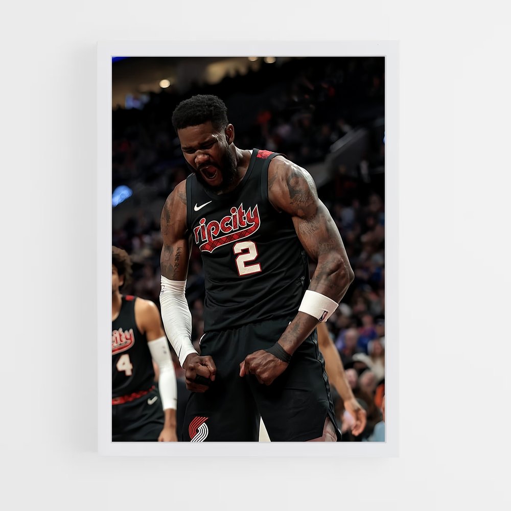 Poster Trail Blazer – affiche Basketball (vue 3)